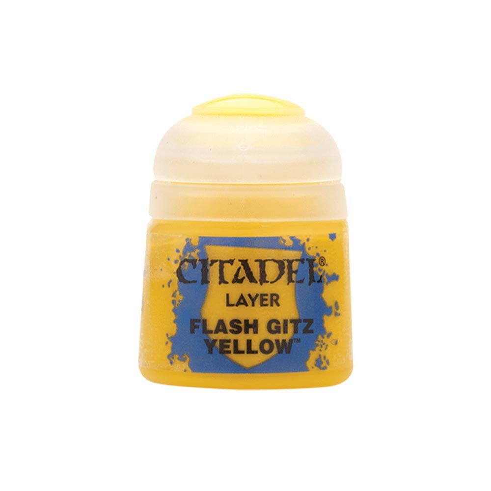 Layer Paint: Flash Gitz Yellow 12ml (R9 C10)