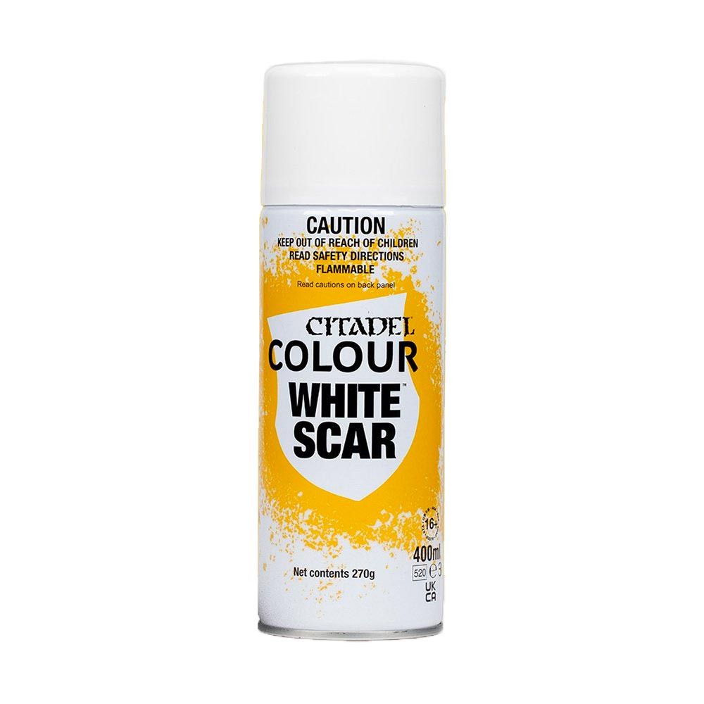 Spray Paint: White Scar