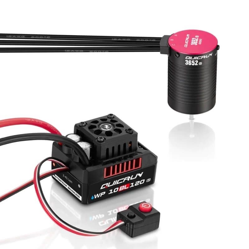 Quicrun Combo ESC G2 WP-10BL120/3652SL 4000KV G2 Motor
