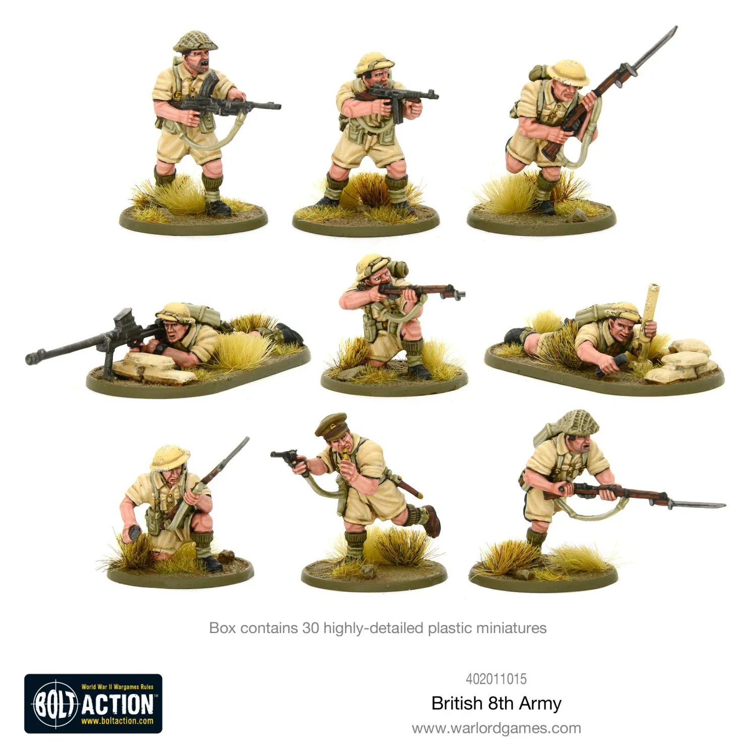 British 8th Army Platoon