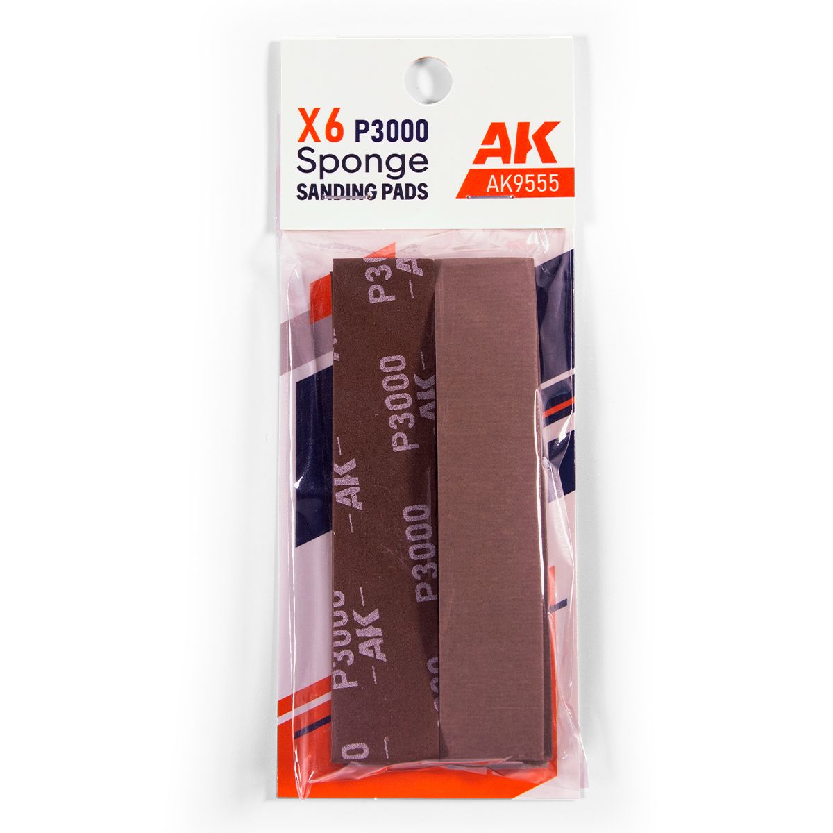 Sponge Sanding Pads 3000 (Pack of 6)