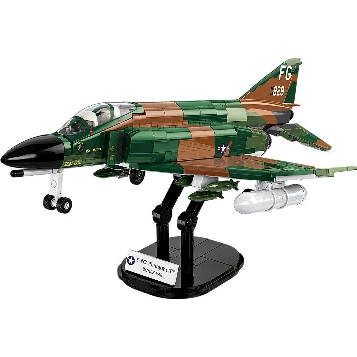 Vietnam War F-4F Phantom II (738 Bricks)