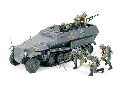 WWII German Hanomag Sd.Kfz.251/1