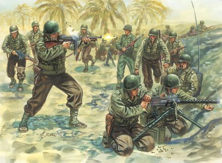 WWII American Infantry