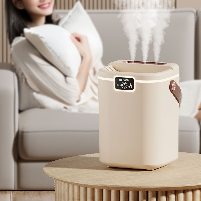 2L Large Capacity Cool Mist Humidifier with LED Light – Quiet Air Humidifier for Bedroom, Baby Room, Office &amp; Home