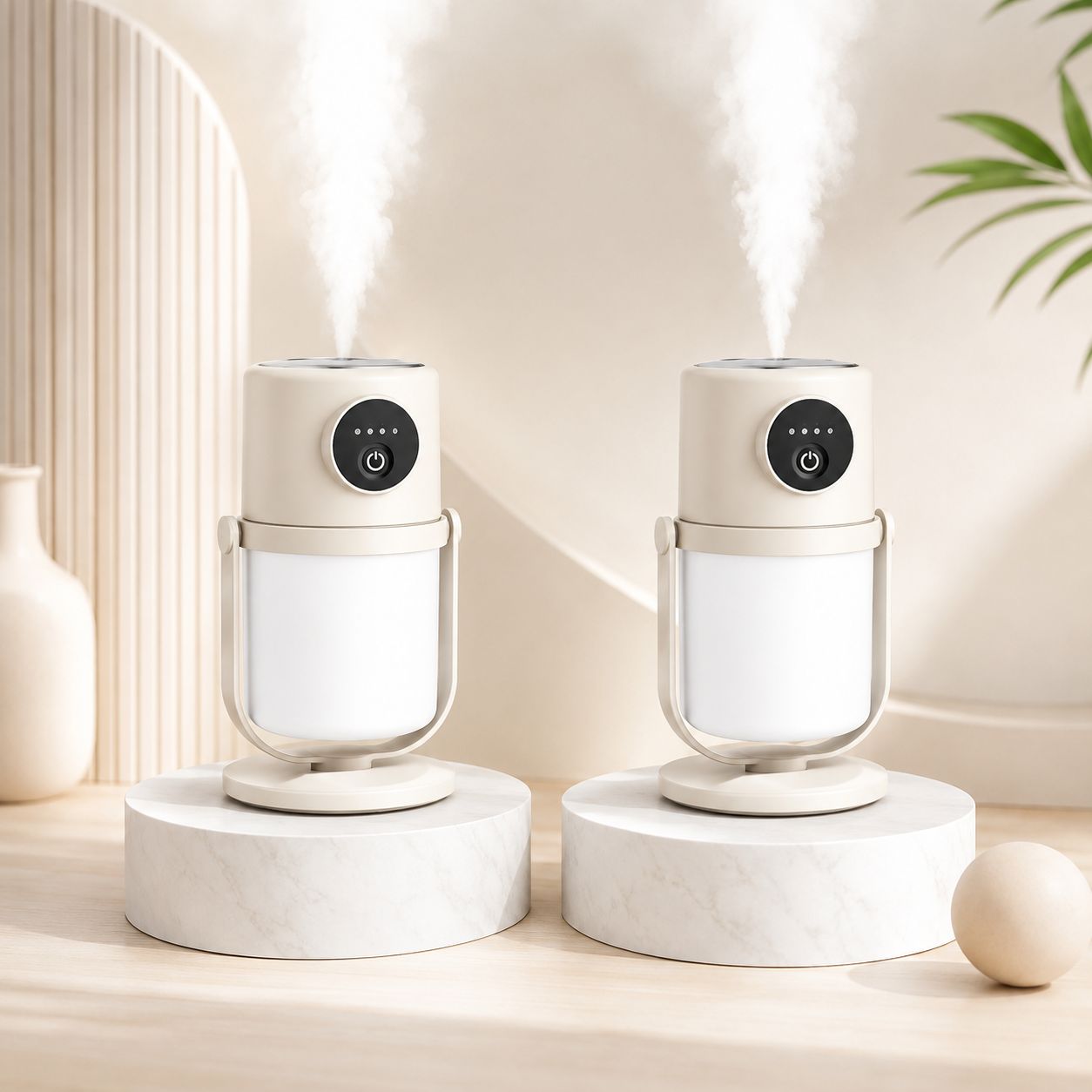 Portable Mini Desktop Humidifier with Night Light – Perfect for Office &amp; Bedroom
