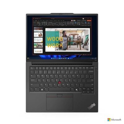 LAPTOP LENOVO THINKPAD T14 GEN 6 / CORE ULTRA 5 226V 4.5GHZ / COPILOT+ PC / 16GB DDR5 / 512GB SSD / 14 WUXGA 1920X1200 / BACKLIT KEYBOARD / WIN 11 PRO