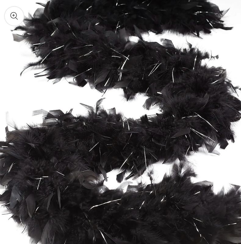 120g Mid Weight Boa with Tinsel