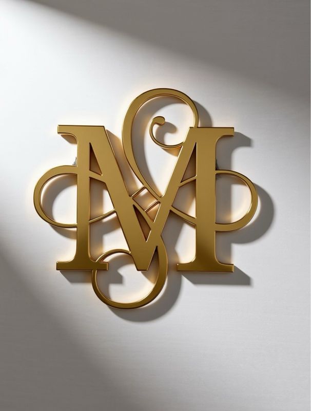 Acrylic Large Initial