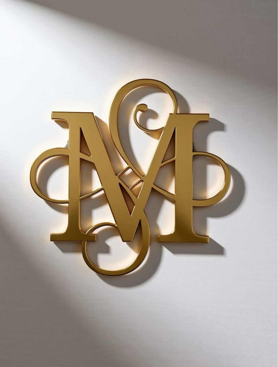 Acrylic Large Initial Acrylic Large Initial