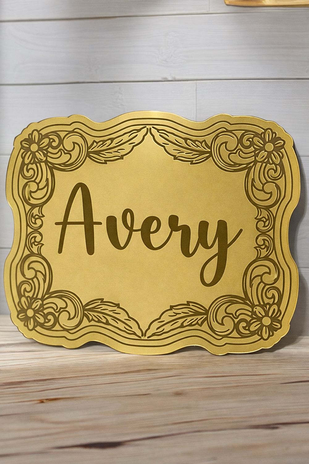 Engraved Acrylic Buckle