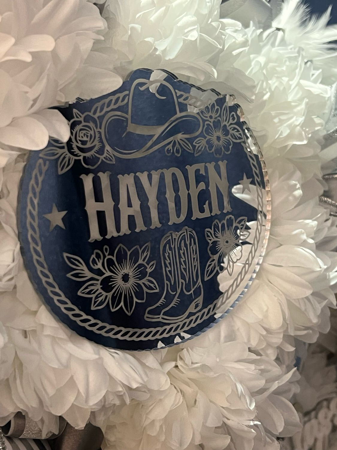 Engraved Acrylic Buckle