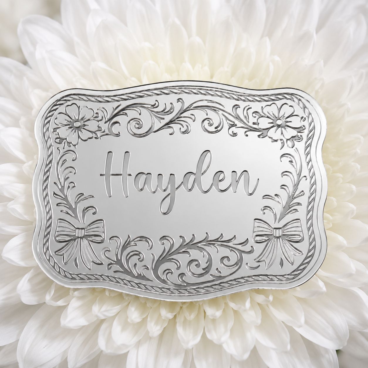 Engraved Acrylic Buckle