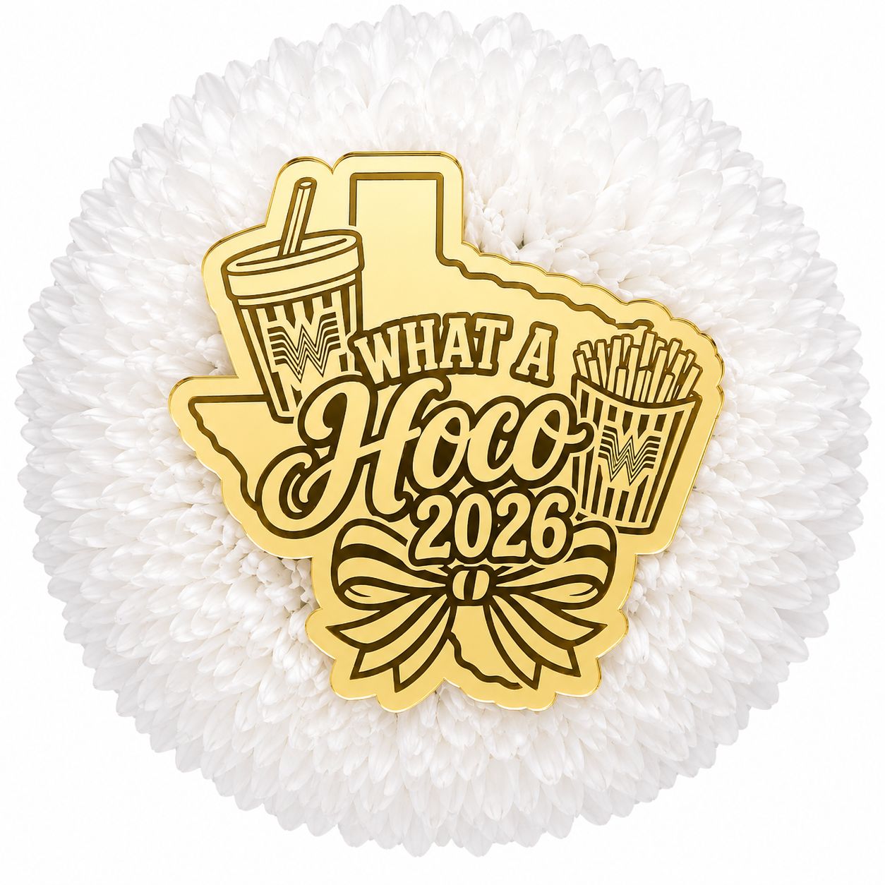 Custom Engraved Acrylic Centerpiece