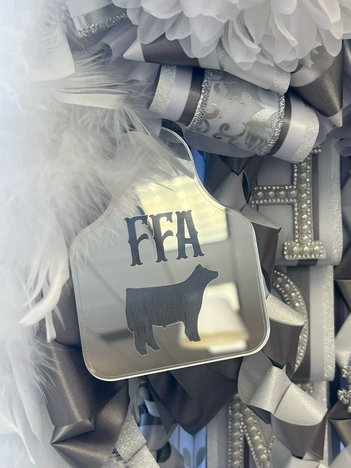 Acrylic FFA Ear tag and Jacket