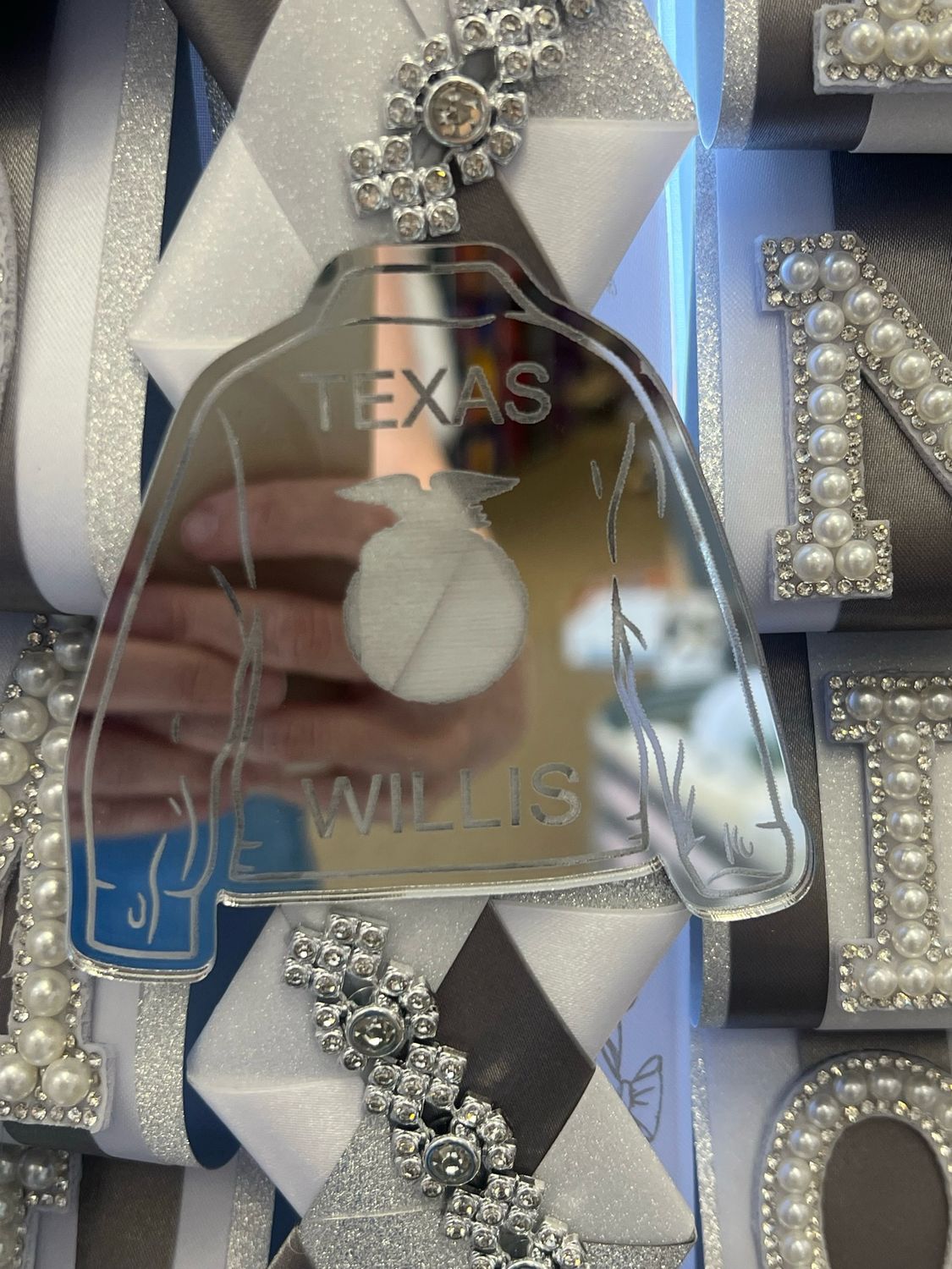 Acrylic FFA Ear tag and Jacket