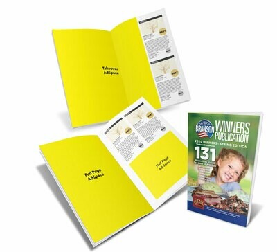 Winner's Results Magazine - Category Adjacent - 1/2 page, Full page, or Takeover