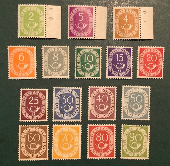 Bundespost - BRD 1945 - today