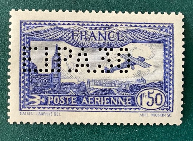 1930 : EIPA 30 perforation - Yvert 6c - Signed Scheller - MNH - Value 875 euro