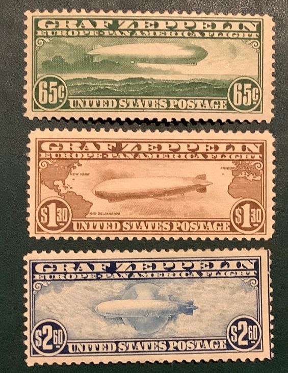 1930 : Zeppelin set - Michel 326/328 - MNH - value 3.000 euro