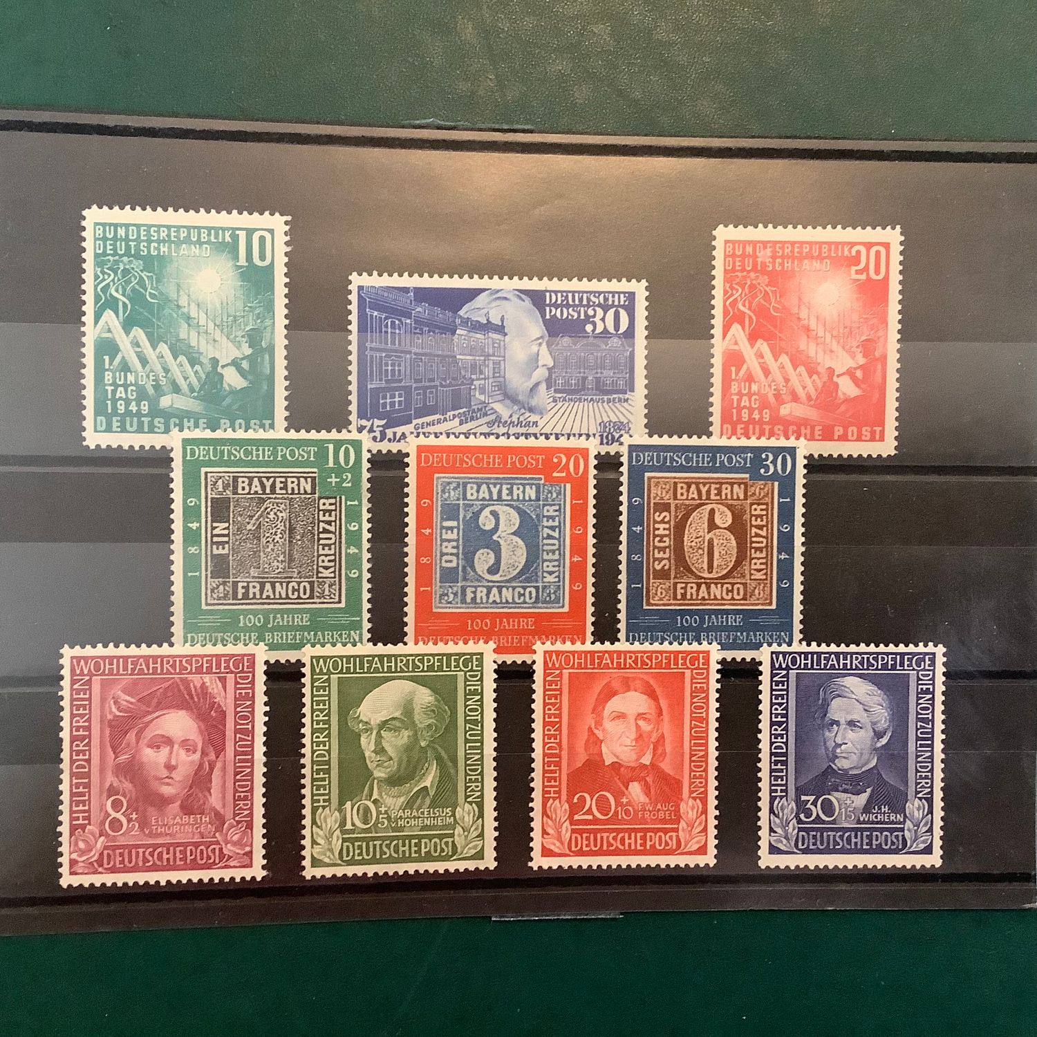 1949 : Yearset - Michel 111/120 - MNH - Value : 440 euro