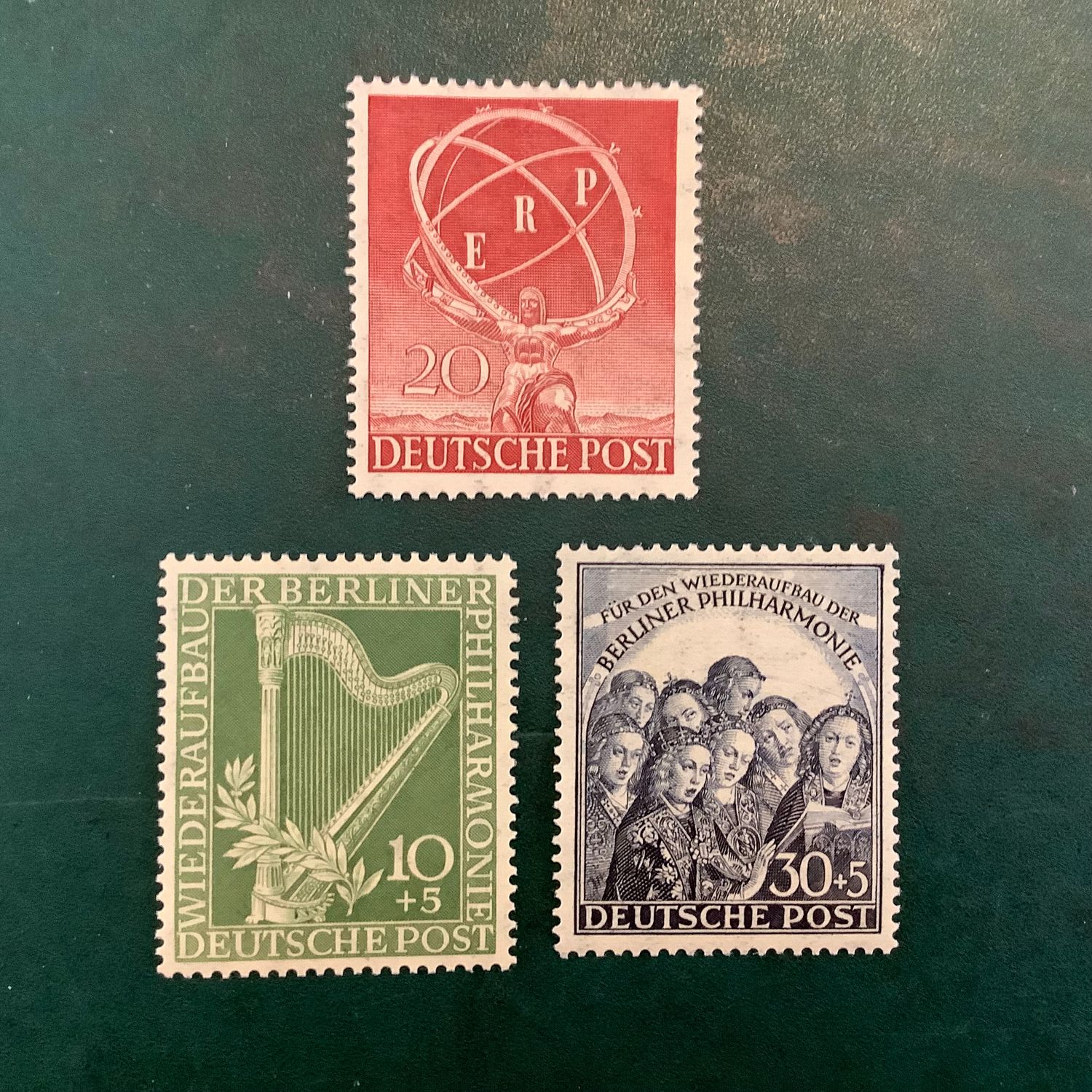 1950 : Complete Yearset - Michel 71/73 - MNH - Value 240