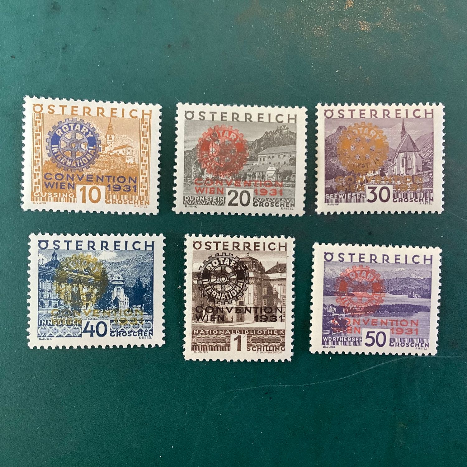 1931 : Rotary - Michel 518/523 - MNH - Value : 650