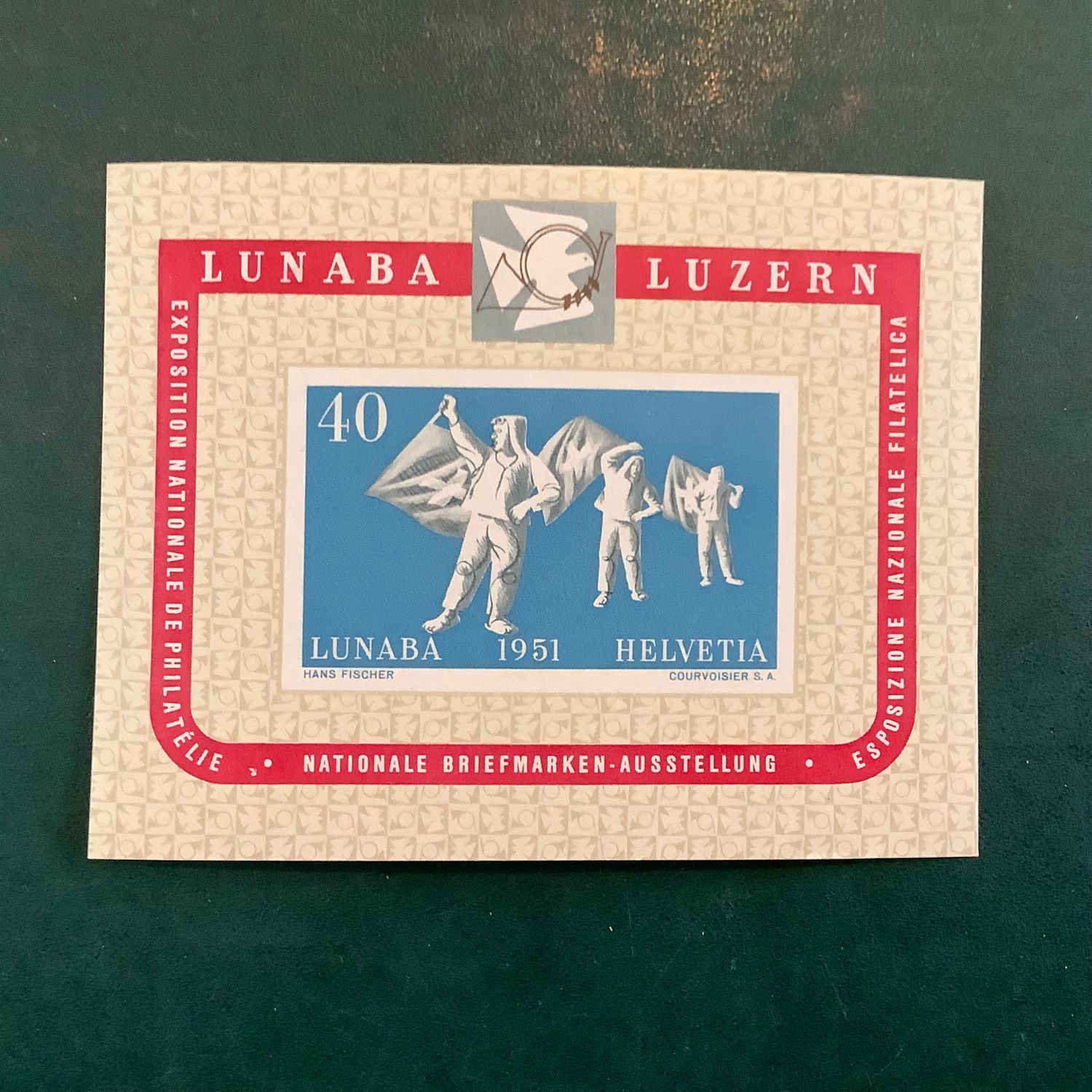 1951 : Lunaba bloc - Bloc 14 - MNH - Value 260 euro