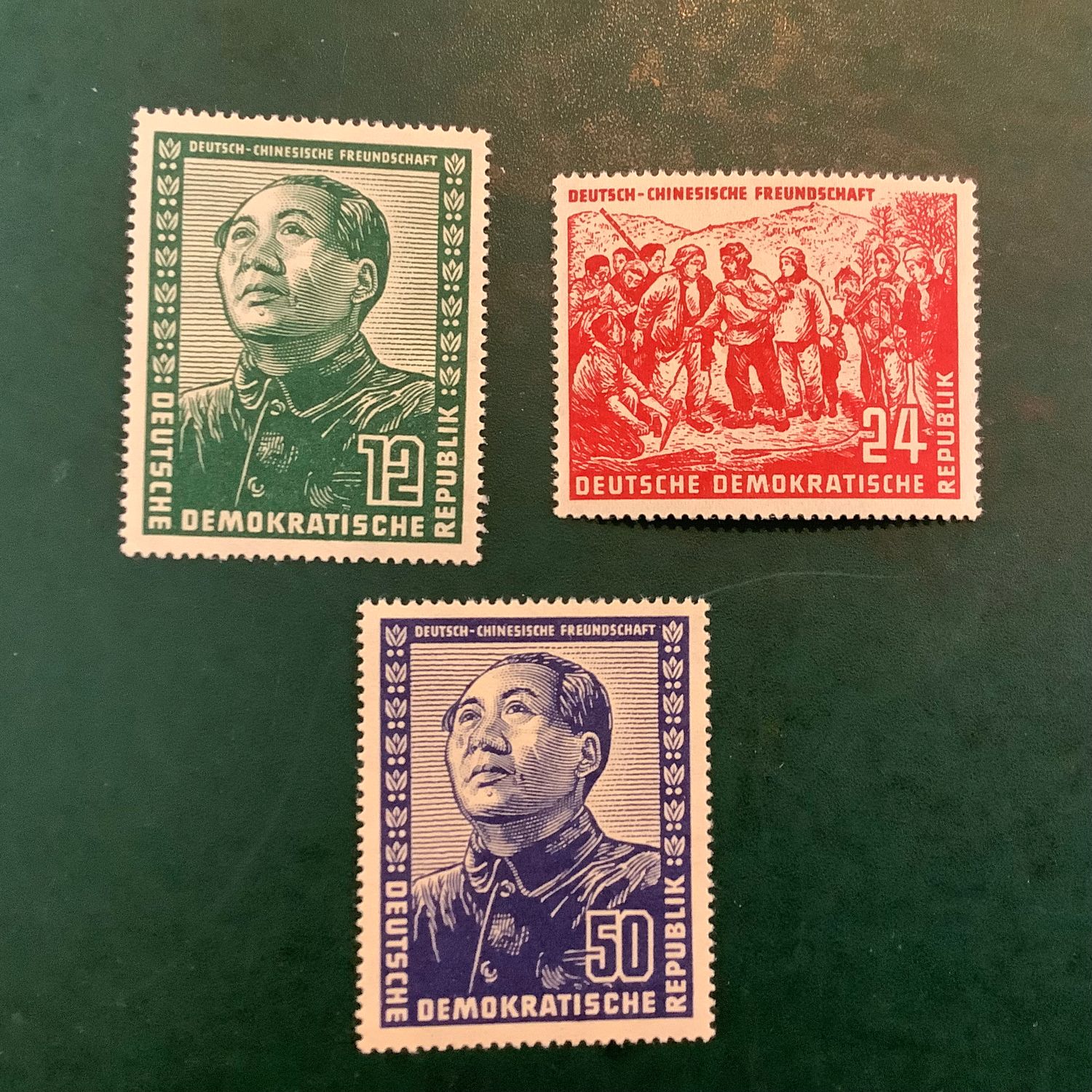 1951 : German Chinese Froendship - Michel 286/288 - MNH - Value : 320