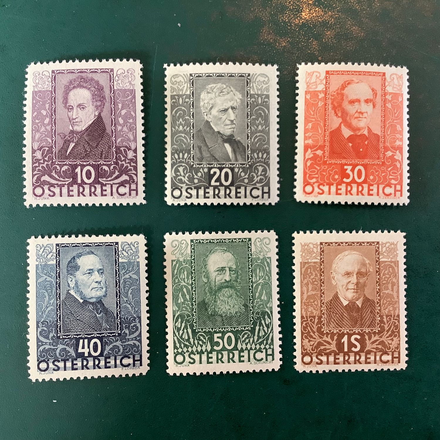 1931 : Poets - Michel 524/529 - MNH - Value 200