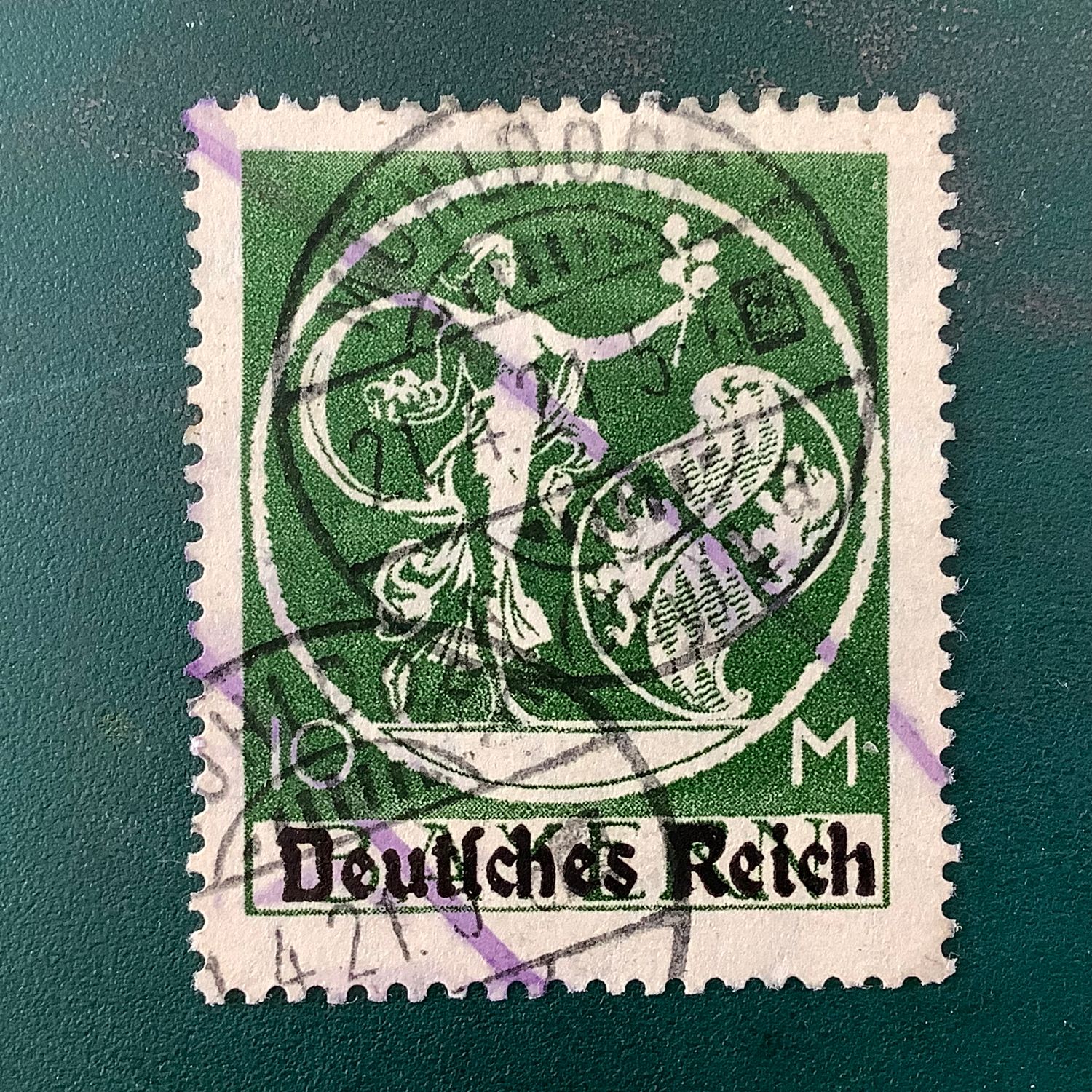 1920 : Absciedsserie type II - Michel 137 II - Value : 1.000