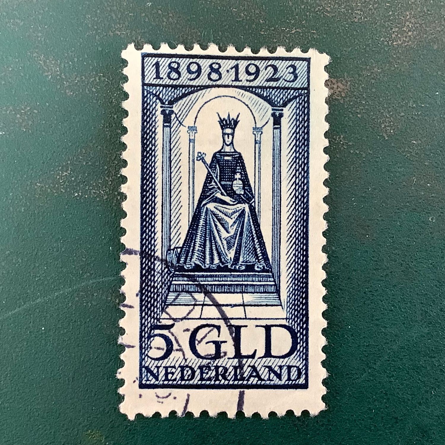1923 : 5 Gulden Jubliee - NPVH 131 - Value : 225
