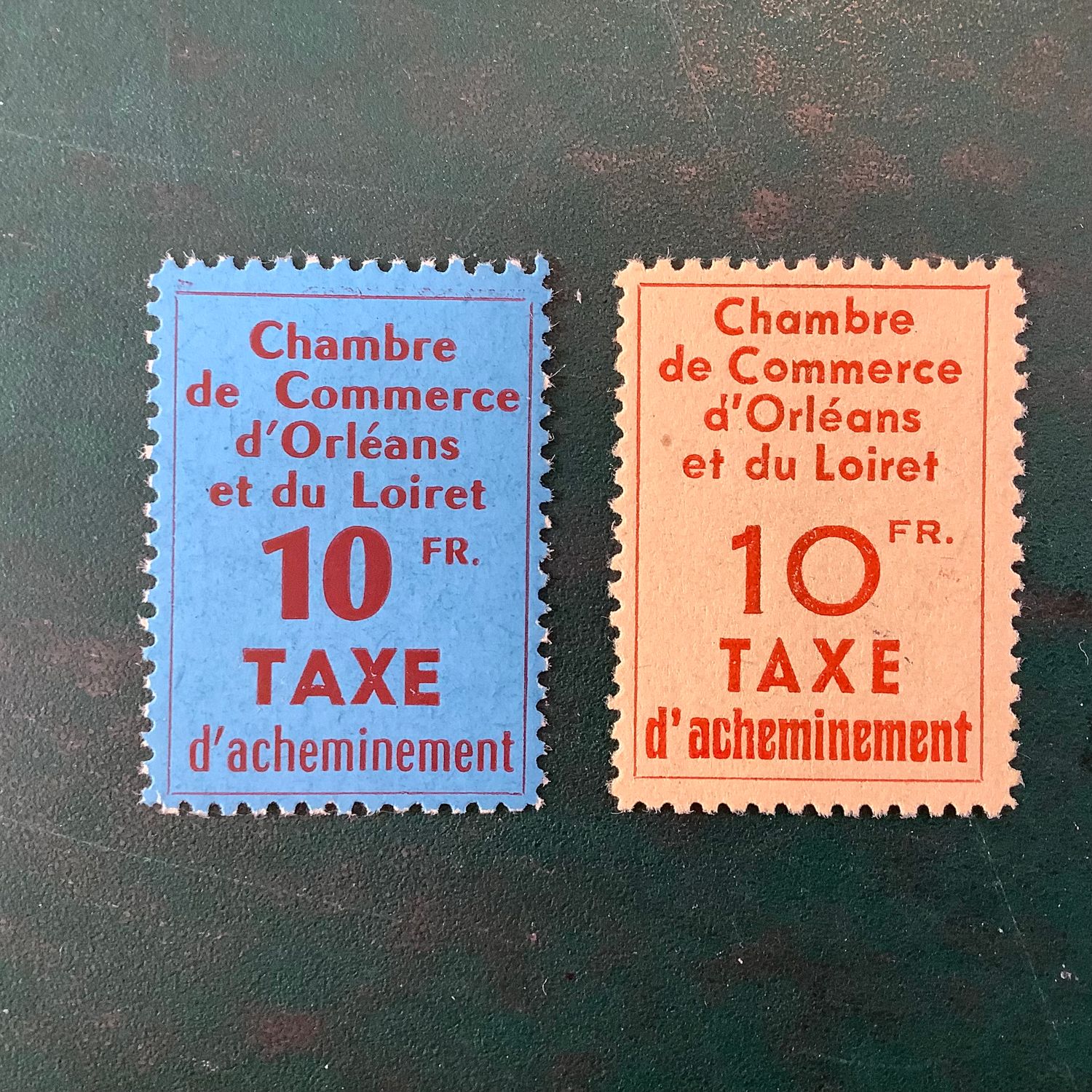 1953 : Chambre de commerce Orleans - Yvert 2/3 - MNH - Value : 650