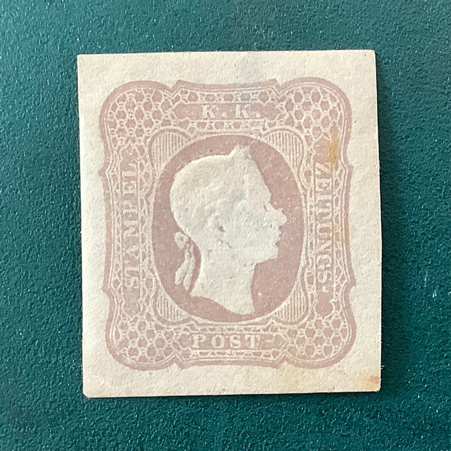 1861 : Newspaper stamp - Michel 23 - MH - Value : 200