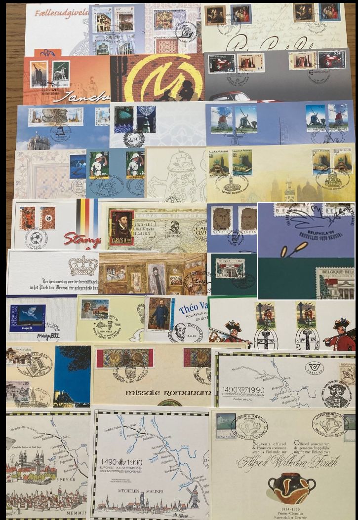 1991/2008 Selection of Commemorative Issue Cards