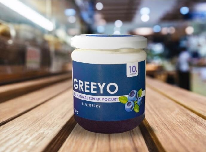 Blueberry greek yogurt (140g) زبادي يوناني بالبلوبيري Blueberry greek yogurt (140g) زبادي يوناني بالبلوبيري