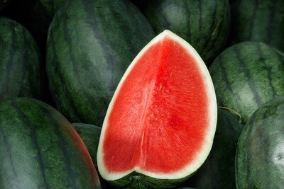 Red seedless watermelon بطيخ أحمر بدون بذور
