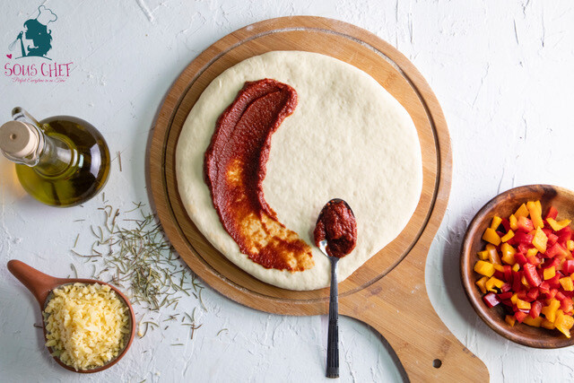 Pizza dough عجينه البيتزه Pizza dough عجينه البيتزه