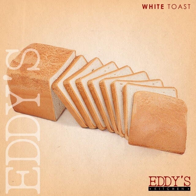 Sliced White Toast توست ابيض مقطع Sliced White Toast توست ابيض مقطع