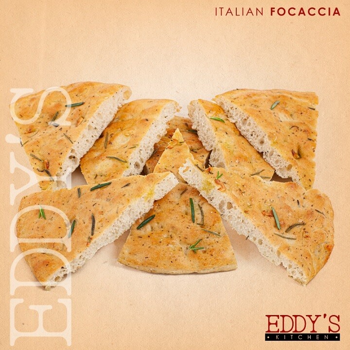 Italian Focaccia Bread (300g) خبز فوكاشيا الايطالي Italian Focaccia Bread (300g) خبز فوكاشيا الايطالي
