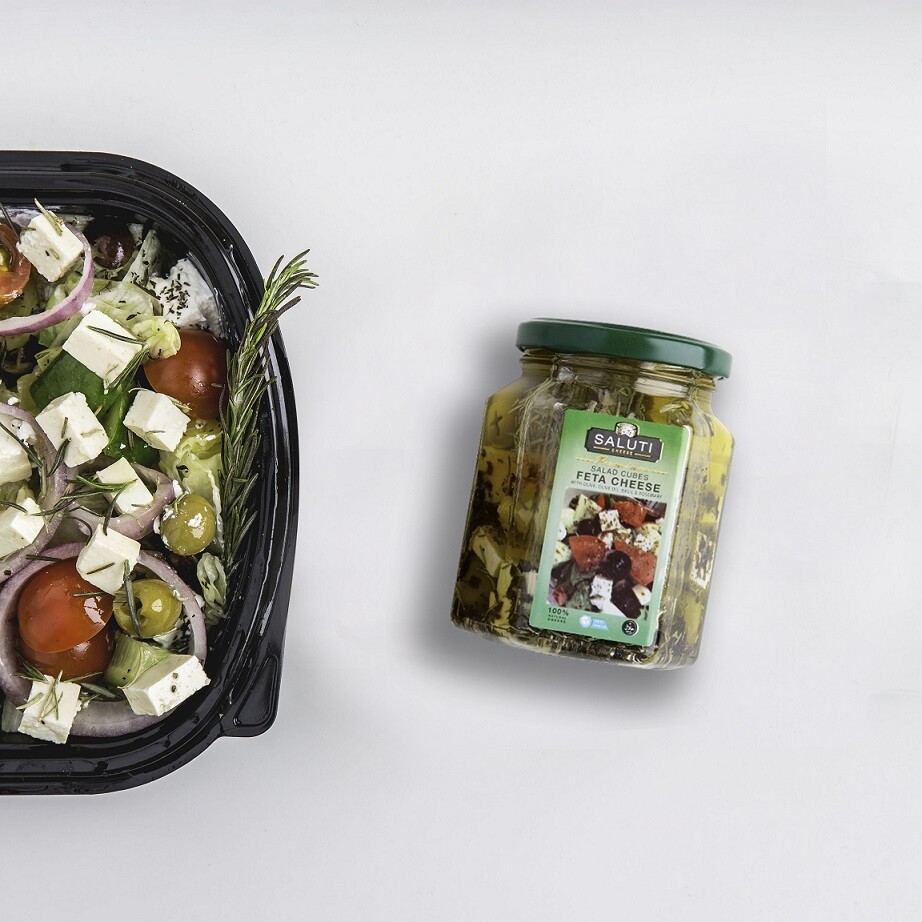 Rosemary Feta Salad Cubes (100g) مكعبات جبن فيتا بالروزماري Rosemary Feta Salad Cubes (100g) مكعبات جبن فيتا بالروزماري