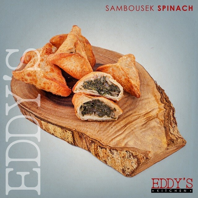 Spinach Sambousek (800g) سمبوسك بالسبانخ Spinach Sambousek (800g) سمبوسك بالسبانخ