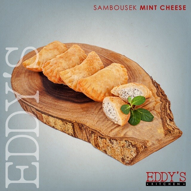 Mint Cheese Sambousek (800g) سمبوسك بالجبنة والنعناع Mint Cheese Sambousek (800g) سمبوسك بالجبنة والنعناع