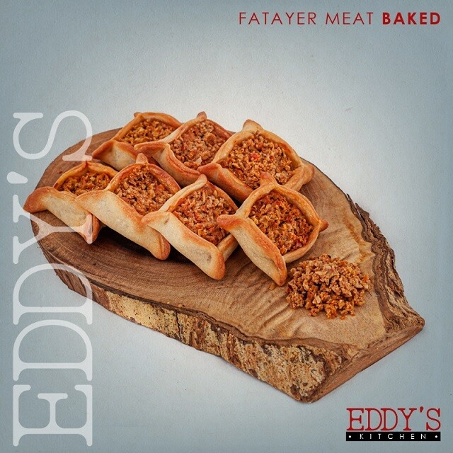 Baked Meat Fatayer (700g) فطائر اللحم الجاهزة Baked Meat Fatayer (700g) فطائر اللحم الجاهزة