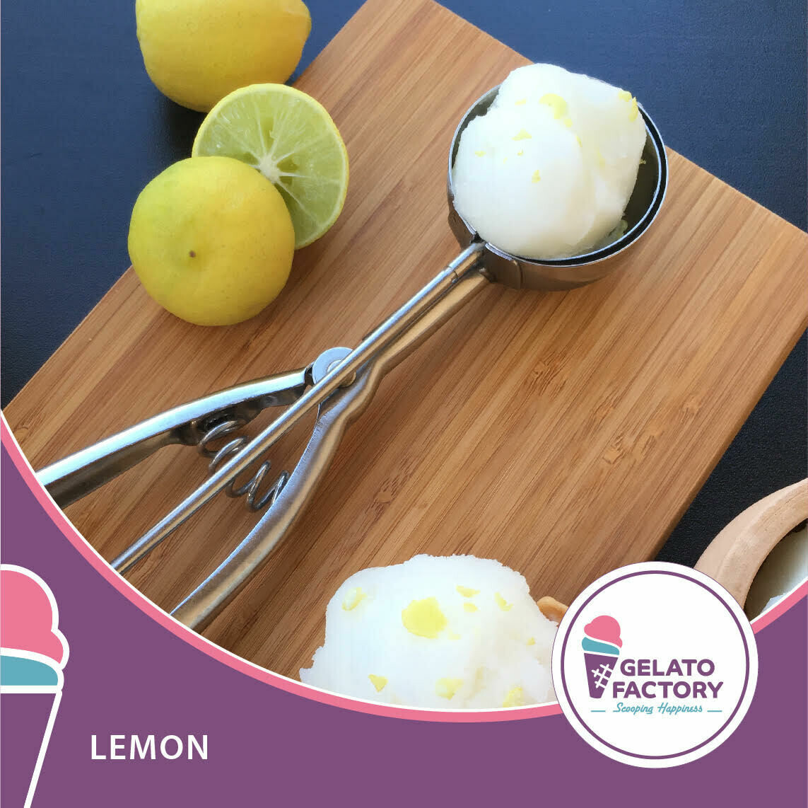 Lemon Gelato (700g) جيلاتو ليمون Lemon Gelato (700g) جيلاتو ليمون