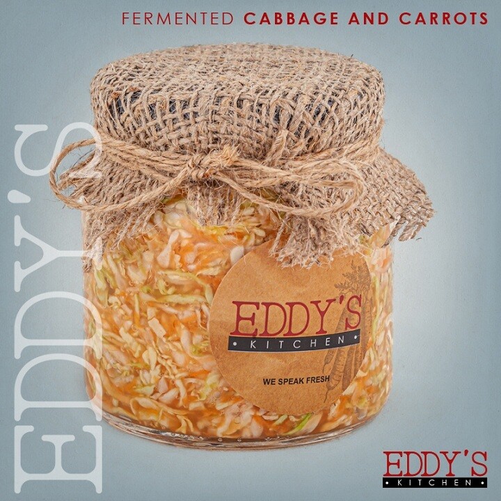 Cabbage & Carrot Sauerkraut (500g) مخلل الكرنب والجزر Cabbage & Carrot Sauerkraut (500g) مخلل الكرنب والجزر