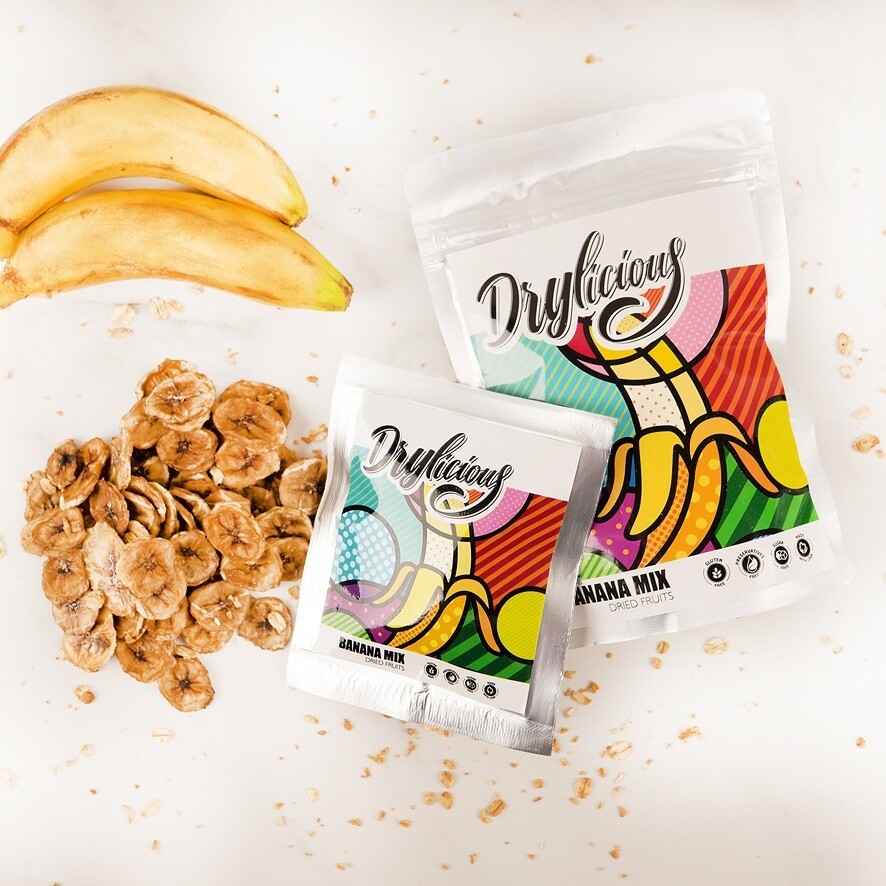 Dried Banana Crisps موز مجفف Dried Banana Crisps موز مجفف