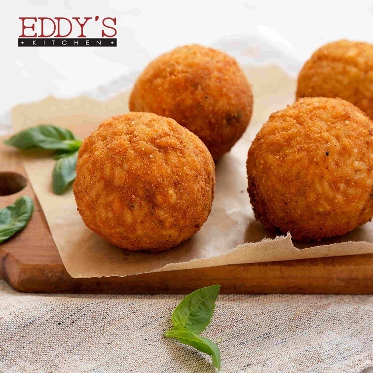 Shrimp Arancini (12) كرات الأرز بالجمبري Shrimp Arancini (12) كرات الأرز بالجمبري