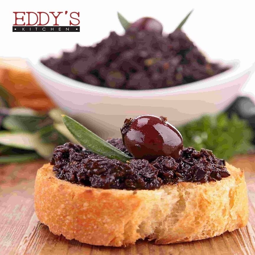 Black Olive Tapenade with Anchovies (150g) زيتون تاباناد مع الانشوجة Black Olive Tapenade with Anchovies (150g) زيتون تاباناد مع الانشوجة