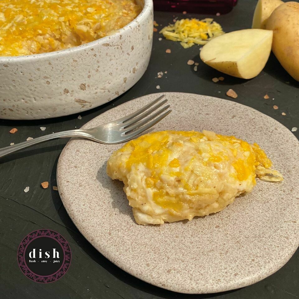 Gluten-Free Cheesy Potato بطاطس كريمي بالجبن خالي من الجلوتين Gluten-Free Cheesy Potato بطاطس كريمي بالجبن خالي من الجلوتين